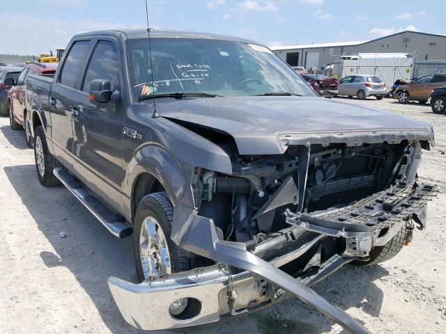 1FTFW1CFXEFA11543 - 2014 FORD F150 SUPER GRAY photo 1