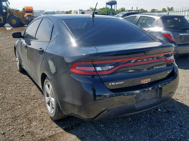 1C3CDFBBXFD403525 - 2015 DODGE DART SXT BLACK photo 3