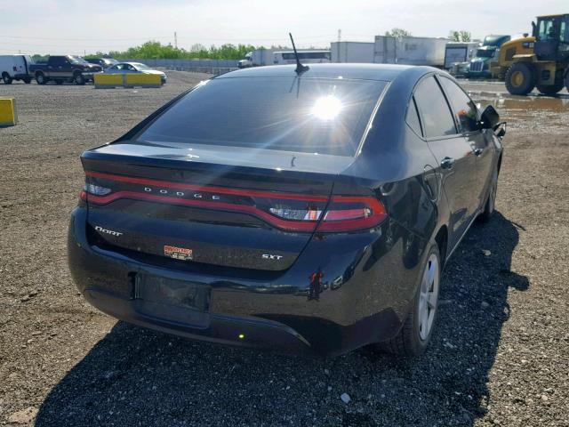 1C3CDFBBXFD403525 - 2015 DODGE DART SXT BLACK photo 4