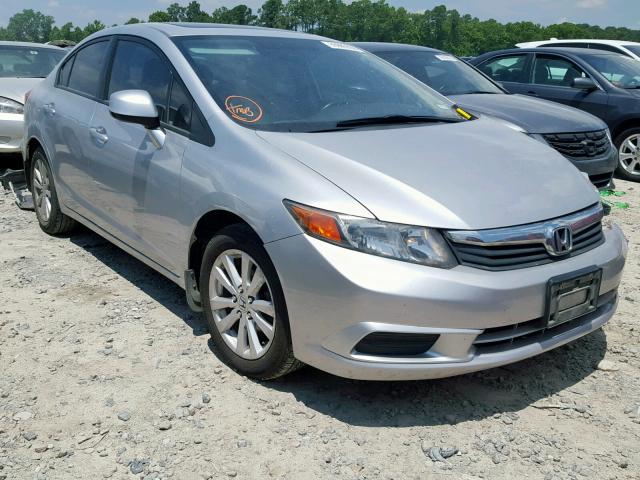 19XFB2F95CE048353 - 2012 HONDA CIVIC EXL 银色 照片 1