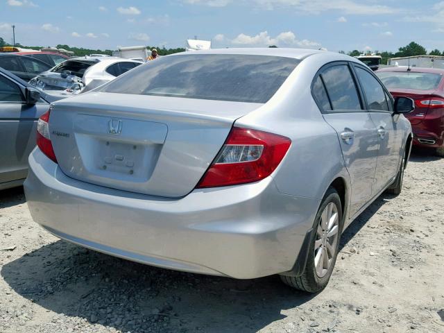 19XFB2F95CE048353 - 2012 HONDA CIVIC EXL 银色 照片 4