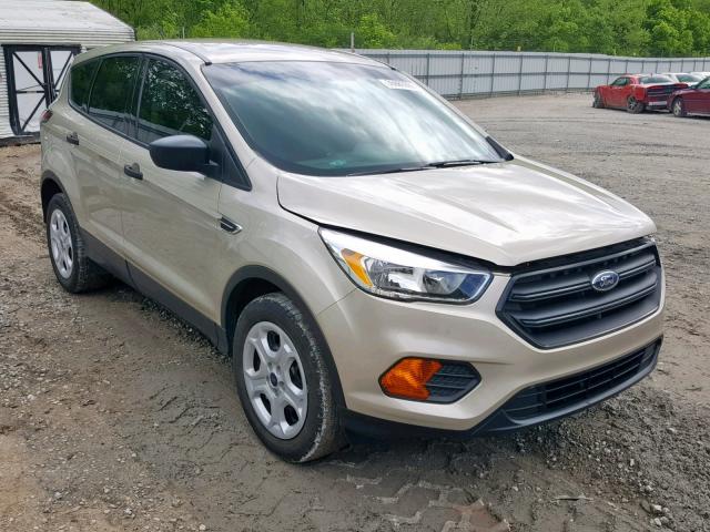 1FMCU0F73HUB23183 - 2017 FORD ESCAPE S TAN photo 9