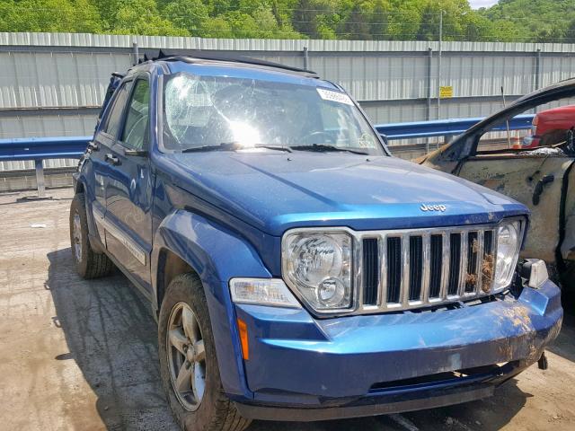 1J4PN5GK3AW145840 - 2010 JEEP LIBERTY LI BLUE photo 1