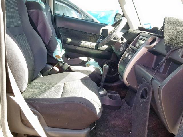 JTLKT324050217402 - 2005 TOYOTA SCION XB 绿色 照片 5