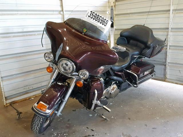 1HD1FC41X7Y655400 - 2007 HARLEY-DAVIDSON FLHTCUI MAROON photo 2