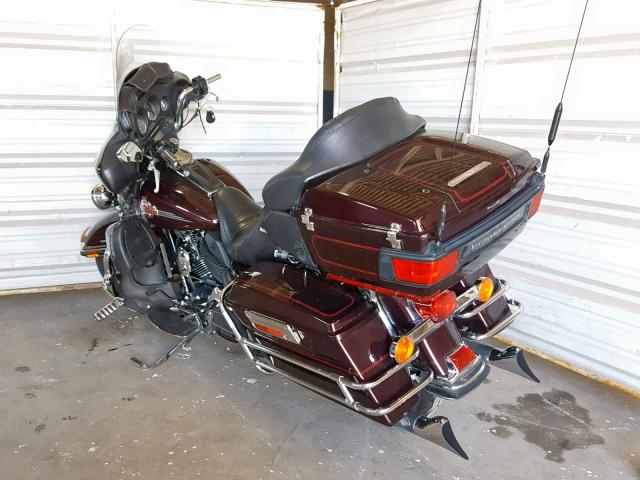 1HD1FC41X7Y655400 - 2007 HARLEY-DAVIDSON FLHTCUI MAROON photo 3