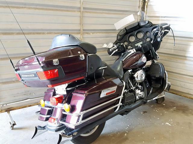 1HD1FC41X7Y655400 - 2007 HARLEY-DAVIDSON FLHTCUI MAROON photo 4