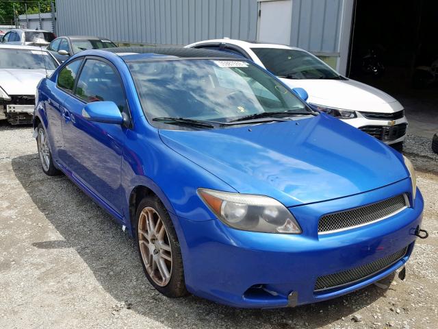 JTKDE167760127102 - 2006 TOYOTA SCION TC BLUE photo 1