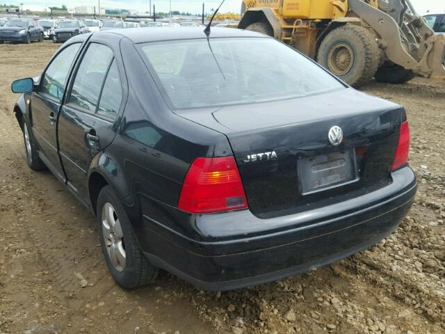 3VWSA29M8YM181569 - 2000 VOLKSWAGEN JETTA GLS BLACK photo 3