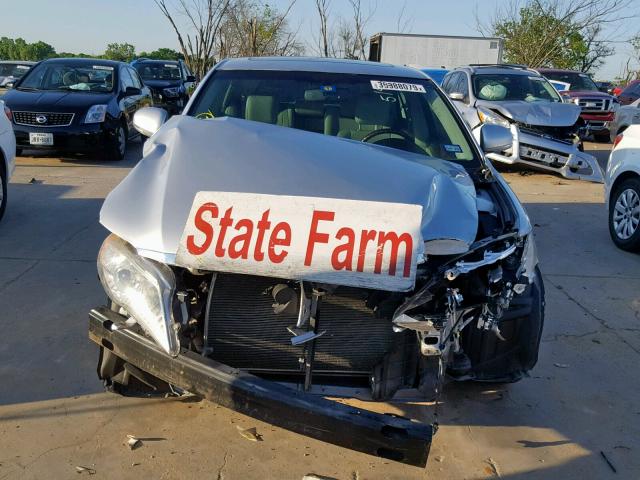 4T1BK3DB6BU416948 - 2011 TOYOTA AVALON BAS SILVER photo 9