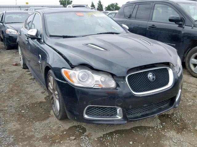 SAJWA0JC3BMS07334 - 2011 JAGUAR XF R BLACK photo 1