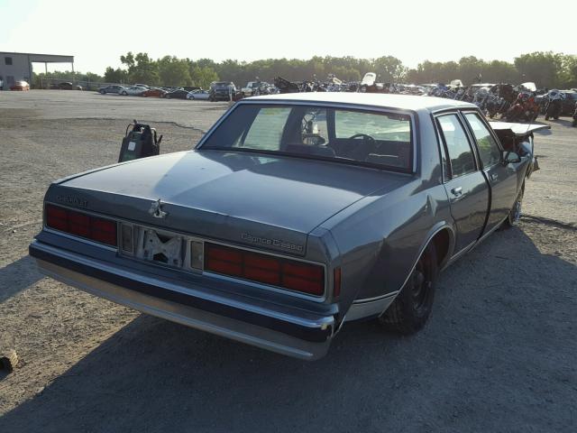 1G1BN51E8KR219099 - 1989 CHEVROLET CAPRICE CL GRAY photo 4