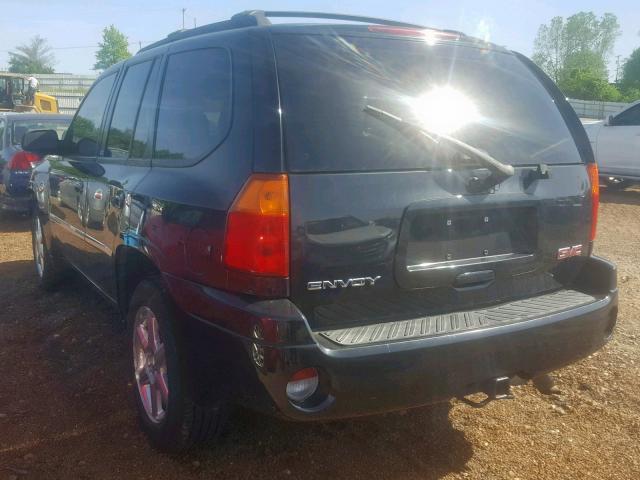 1GKDT13S782162532 - 2008 GMC ENVOY BLACK photo 3