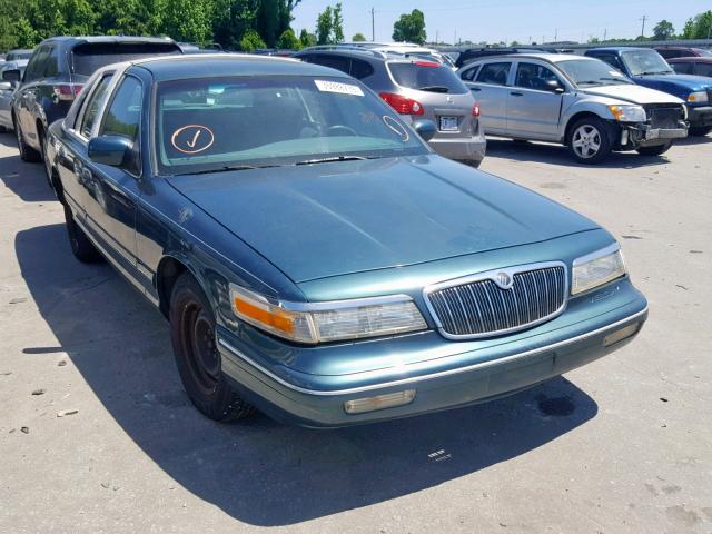 2MELM7463TX601450 - 1996 MERCURY GRAND MARQ GREEN photo 1