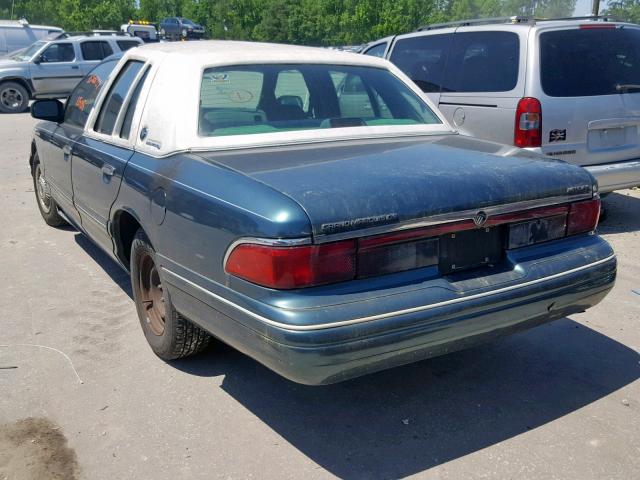 2MELM7463TX601450 - 1996 MERCURY GRAND MARQ GREEN photo 3