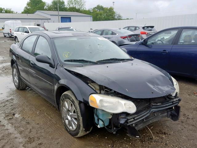 1C3EL56R44N239175 - 2004 CHRYSLER SEBRING LX GRAY photo 1