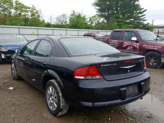 1C3EL56R44N239175 - 2004 CHRYSLER SEBRING LX GRAY photo 3