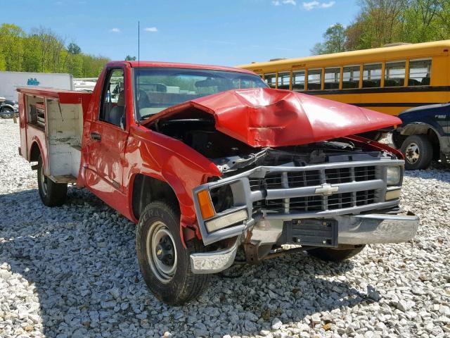 1GBGC34R8YR210146 - 2000 CHEVROLET 3500 RED photo 1