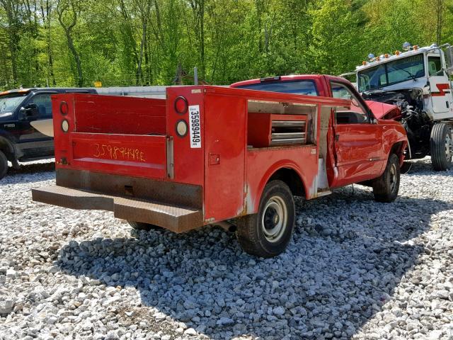 1GBGC34R8YR210146 - 2000 CHEVROLET 3500 RED photo 4