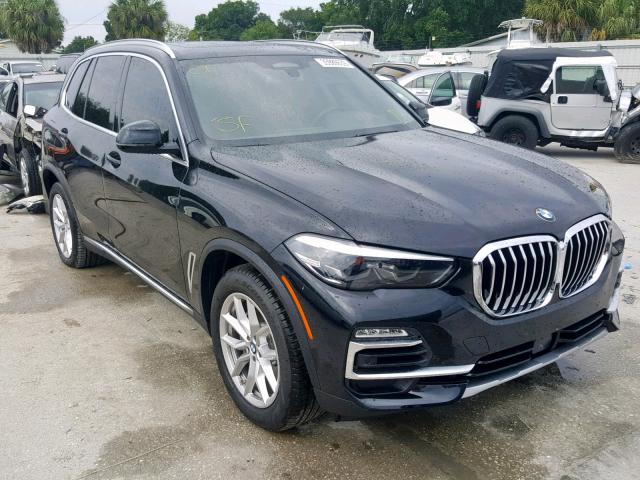 5UXCR6C52KLL05769 - 2019 BMW X5 XDRIVE4 BLACK photo 1