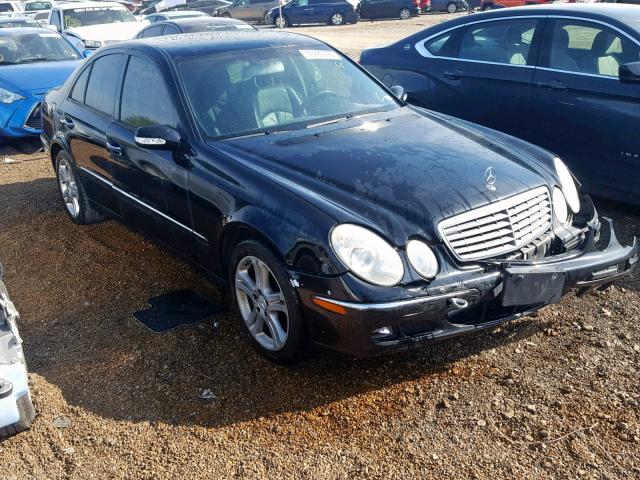 WDBUF56J26A833457 - 2006 MERCEDES-BENZ E 350 BLACK photo 1