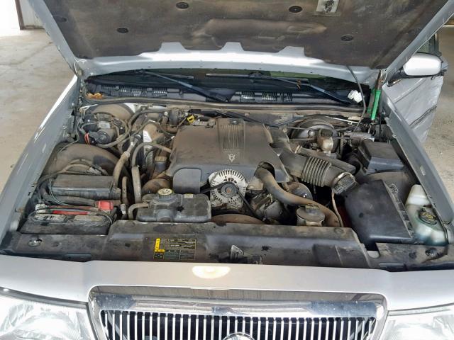 2MEFM75W23X619482 - 2003 MERCURY GRAND MARQ SILVER photo 7