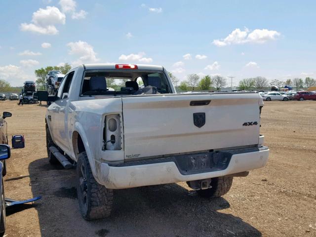 3C6UR5FL4GG227808 - 2016 RAM 2500 LARAM WHITE photo 3