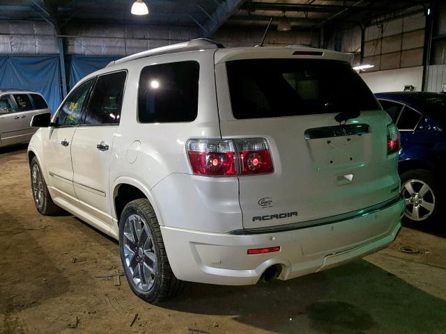 1GKKVTED0CJ257668 - 2012 GMC ACADIA DEN CREAM photo 3