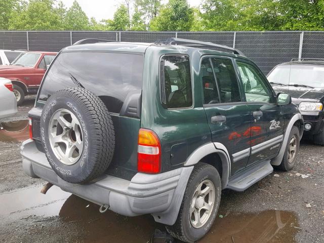 2CNBJ734536934174 - 2003 CHEVROLET TRACKER ZR GREEN photo 4