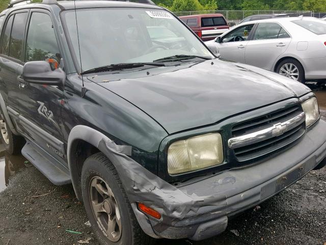 2CNBJ734536934174 - 2003 CHEVROLET TRACKER ZR GREEN photo 9