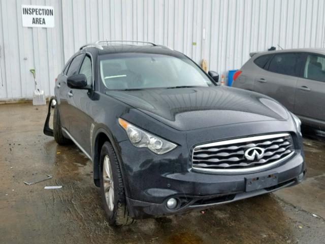 JN8AS1MW2AM854117 - 2010 INFINITI FX35 BLACK photo 1