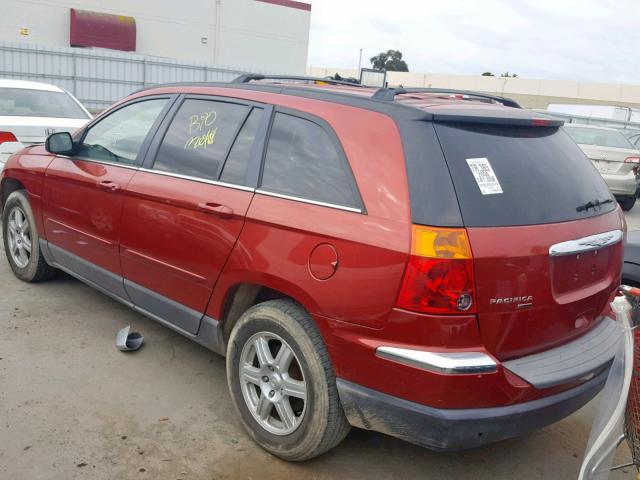 2A4GM68416R876288 - 2006 CHRYSLER PACIFICA T BURGUNDY photo 3