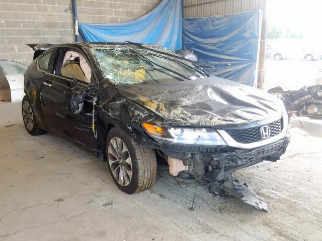 1HGCT1B81FA000753 - 2015 HONDA ACCORD EXL CHARCOAL photo 1