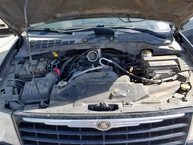 1A8HX58227F584404 - 2007 CHRYSLER ASPEN LIMI BLACK photo 7