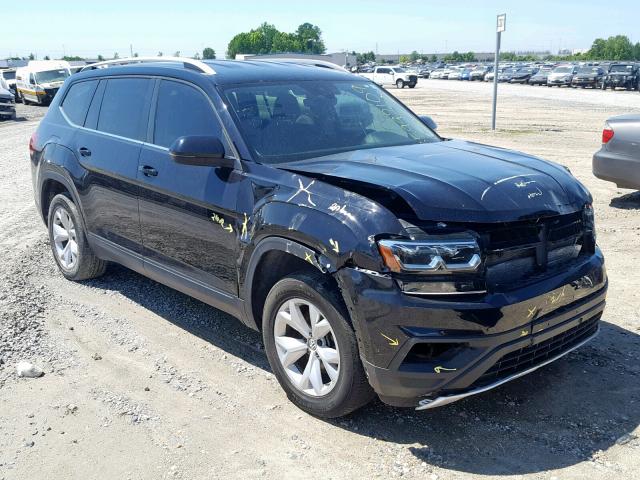 1V2DR2CA6JC527689 - 2018 VOLKSWAGEN ATLAS SE BLACK photo 1