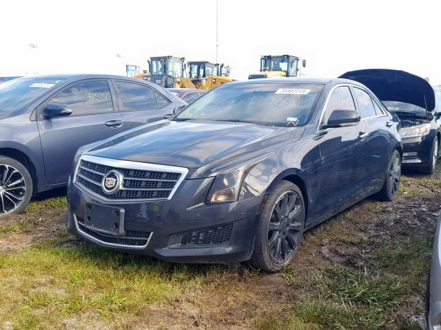 1G6AB5RX1D0136514 - 2013 CADILLAC ATS LUXURY BLACK photo 2