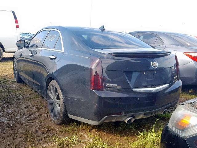 1G6AB5RX1D0136514 - 2013 CADILLAC ATS LUXURY BLACK photo 3