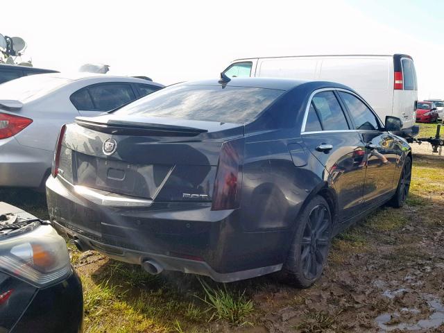 1G6AB5RX1D0136514 - 2013 CADILLAC ATS LUXURY BLACK photo 4