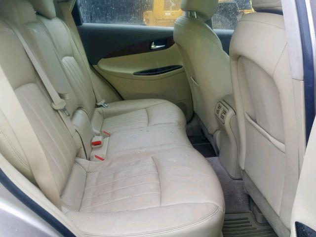 JNKAJ09F88M351072 - 2008 INFINITI EX35 BASE GRAY photo 6