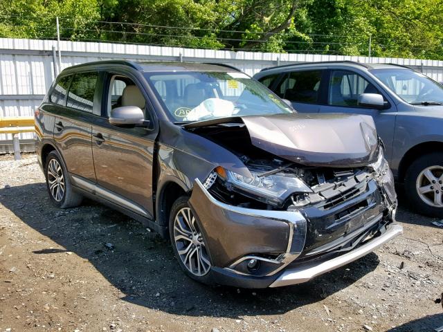 JA4AZ3A37GZ064265 - 2016 MITSUBISHI OUTLANDER BROWN photo 1