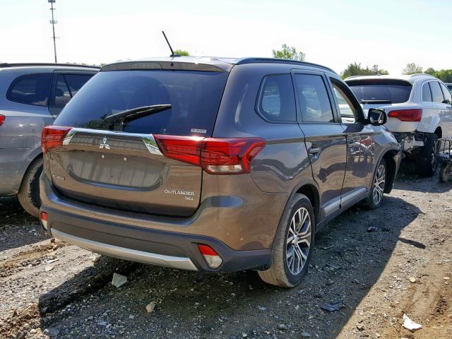 JA4AZ3A37GZ064265 - 2016 MITSUBISHI OUTLANDER BROWN photo 4