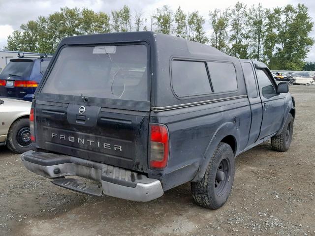 1N6DD26T13C433815 - 2003 NISSAN FRONTIER K BLACK photo 4