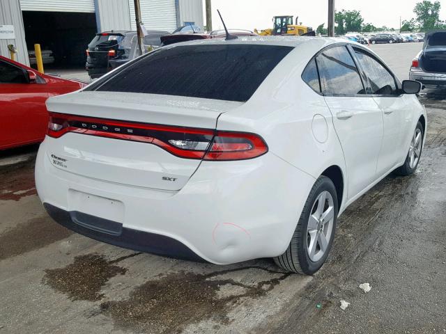 1C3CDFBB5FD265991 - 2015 DODGE DART SXT WHITE photo 4