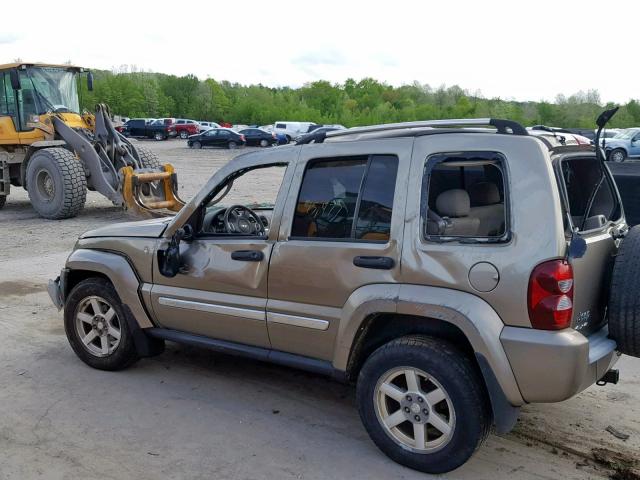 1J4GL58K35W675249 - 2005 JEEP LIBERTY LI GOLD photo 9