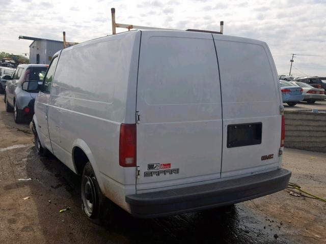 1GTDM19W5YB515630 - 2000 GMC SAFARI XT WHITE photo 3