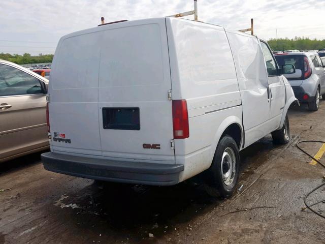 1GTDM19W5YB515630 - 2000 GMC SAFARI XT WHITE photo 4