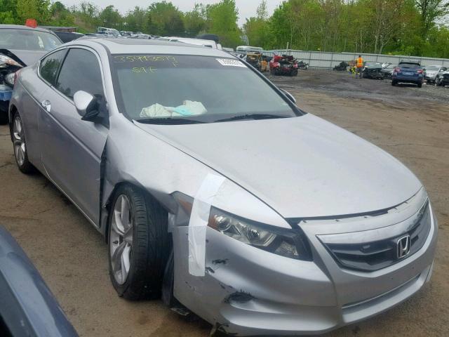 1HGCS2B86BA000721 - 2011 HONDA ACCORD EXL SILVER photo 1