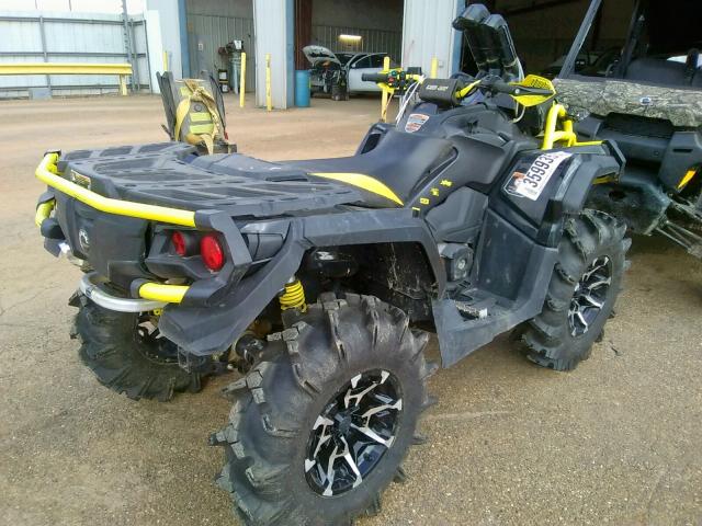 3JBLWAX49JJ000530 - 2018 CAN-AM OUTLANDER BLACK photo 4