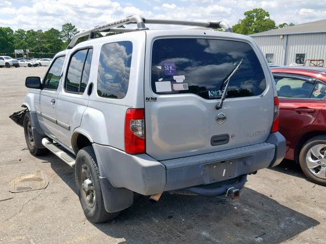 5N1ED28TX4C653049 - 2004 NISSAN XTERRA XE SILVER photo 3