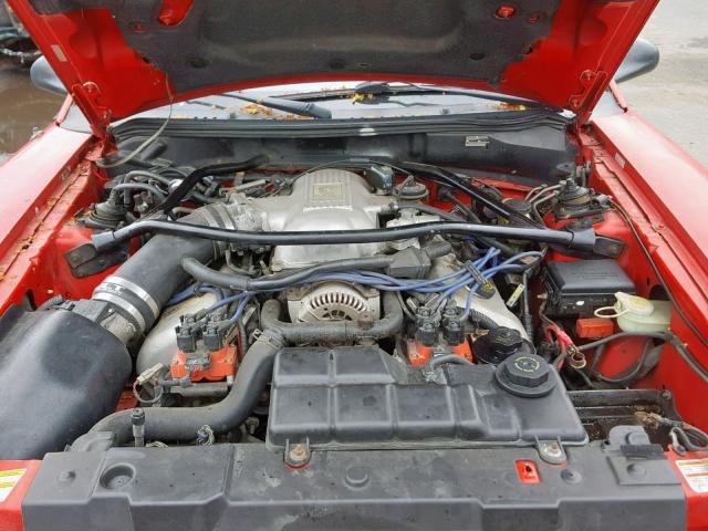 1FALP47V8VF118695 - 1997 FORD MUSTANG CO RED photo 7